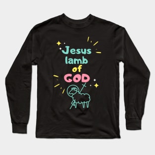 Jesus Lamb Of God Long Sleeve T-Shirt
